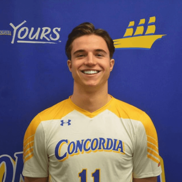 Die College Fußball Erfahrung von Johan Feilscher am Concordia College